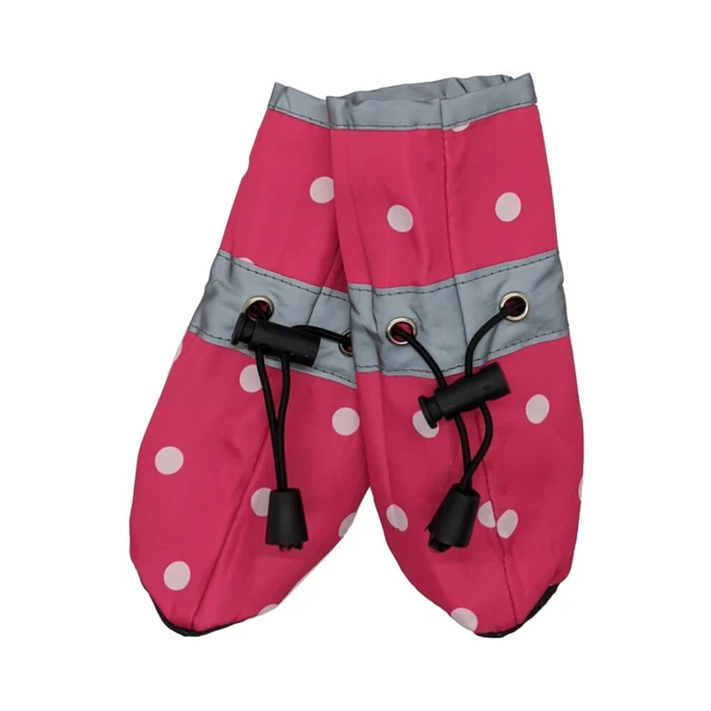 Fashion Pet Polka Dot Dog Rainboots Fashion Pet Polka Dot Dog Rainboots