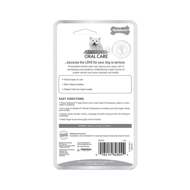 Nylabone Advanced Oral Care Finger Brush1 Nylabone Advanced Oral Care Finger Brush