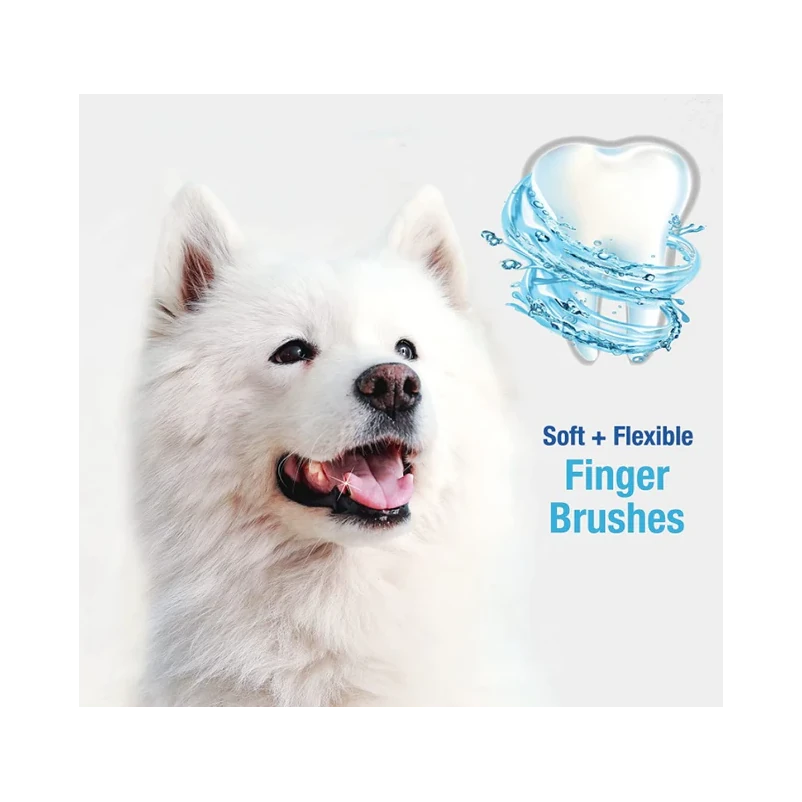 Nylabone Advanced Oral Care Finger Brush4 Nylabone Advanced Oral Care Finger Brush4