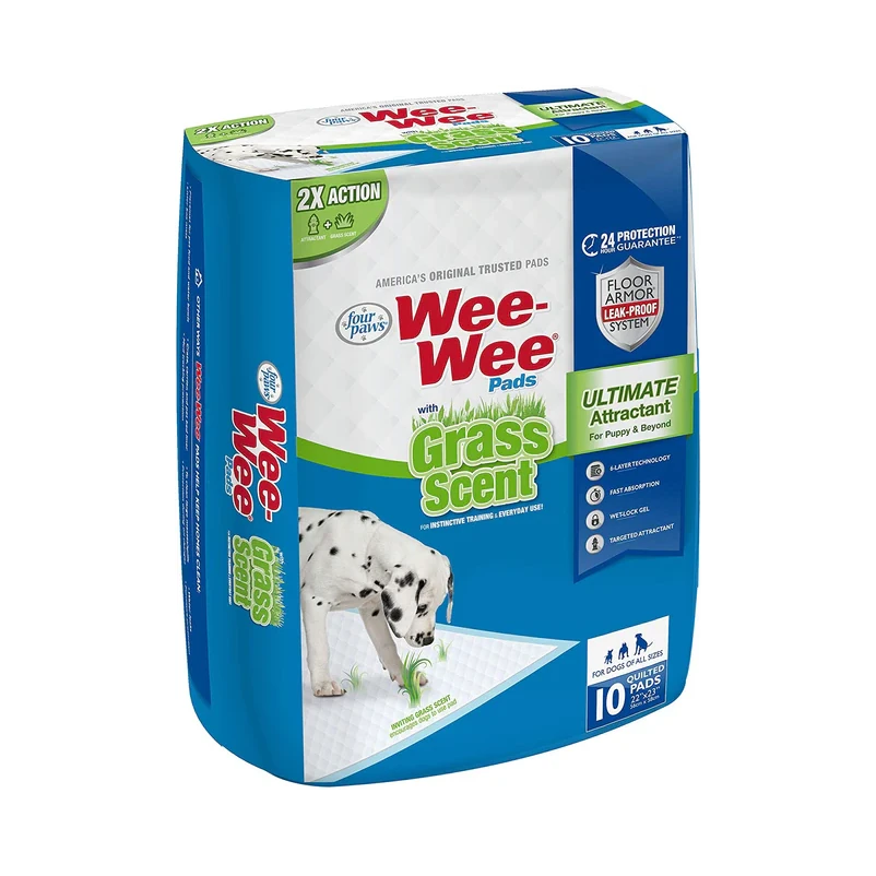Wee Wee Grass Scented Puppy Pads1 Wee Wee Grass Scented Puppy Pads